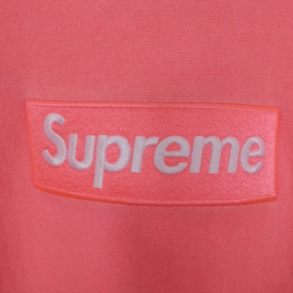 Supreme Box Logo Crewneck Coral (FW18) XL - Picture 7 of 7
